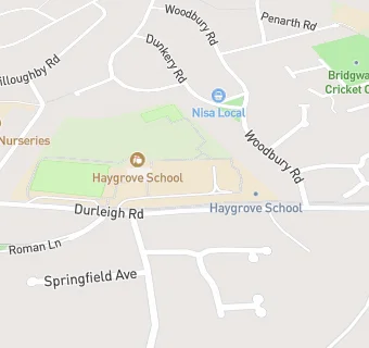 map for Haygrove School