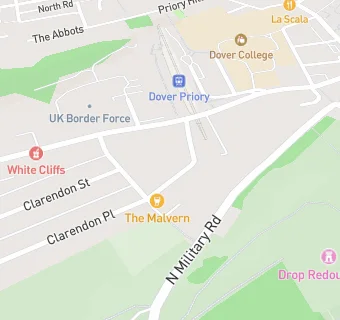 map for The Malvern Hotel