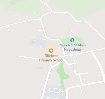 map for Ditcheat Primary School