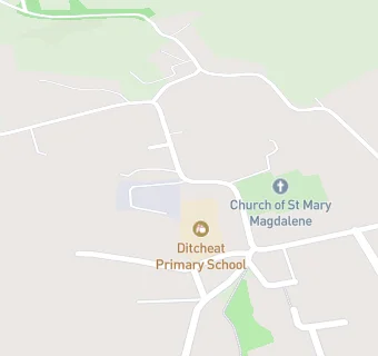 map for Ditcheat Primary School