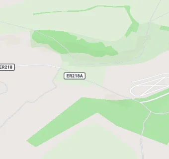 map for Coombe Valley Raceway