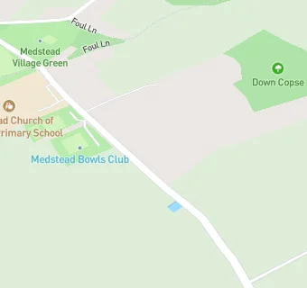 map for Medstead Voluntary Care Group Lunch Club