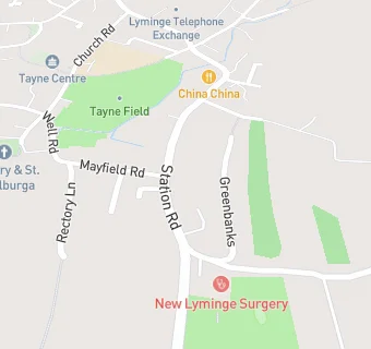 map for Lyminge Pharmacy