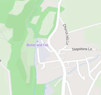 map for Knowle Service Station