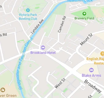 map for Brookland Hotel