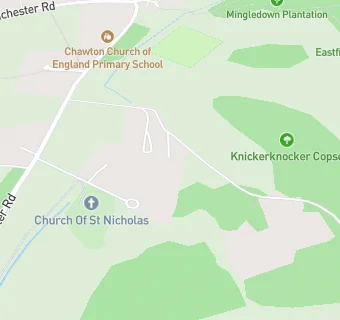 map for Chawton Pre-School