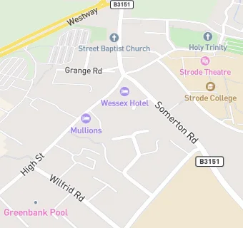 map for The Wessex Hotel