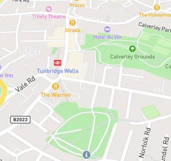 map for The Claremont Pub And Garden