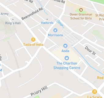 map for High Street Surgery