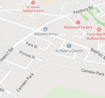 map for St Peter's Church of England Primary School