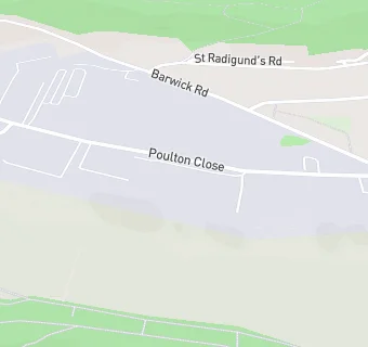 map for St Radigunds Community Centre