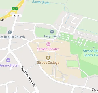 map for Strode College