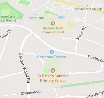 map for Heathcote Express And Post Office