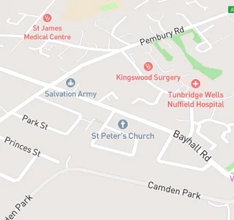 map for Dunorlan Park Stores