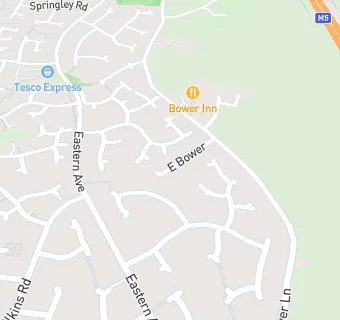 map for The Bower Inn