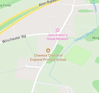 map for Chawton Primary School