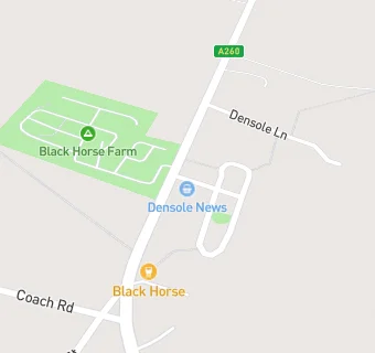 map for The Village Shop Densole