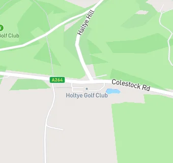 map for Holtye Golf Club