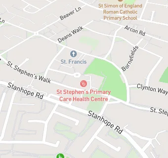 map for Beaconsfield Dental Practice