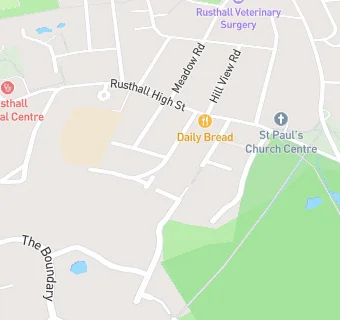 map for Rusthall Adult Short Breaks