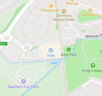 map for Asda Pharmacy