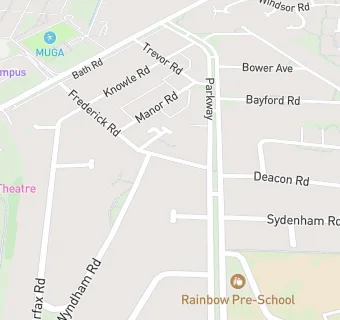 map for Sydenham House