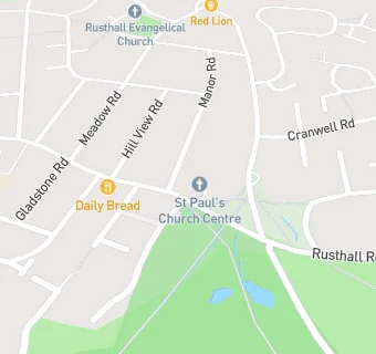 map for Rusthall Pharmacy