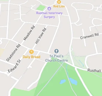 map for Rusthall Pharmacy