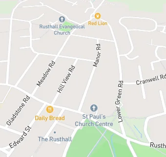 map for Rusthall Community Cinema