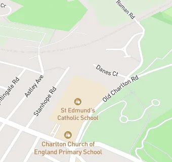 map for St Edmunds Catholic School Kitchen