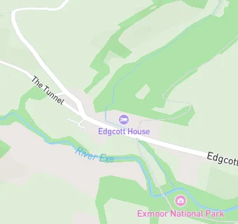 map for Edgcott Bed & Breakfast