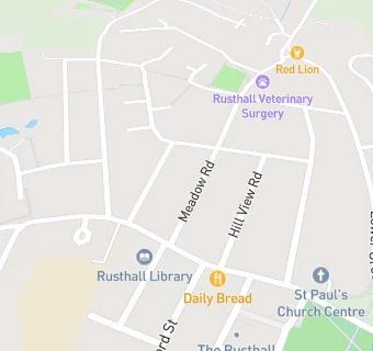 map for Rusthall Dental Practice