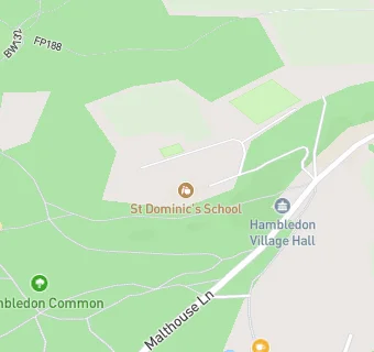 map for St Dominic's School