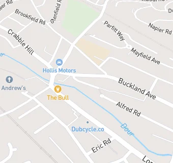 map for Buckland Medical Practice