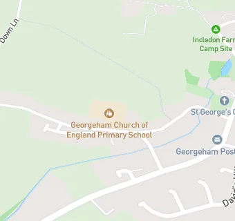 map for Georgeham Church of England (VC) Primary School