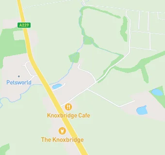 map for Knoxbridge Cafe