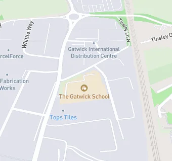 map for The Gatwick School