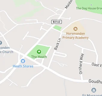 map for Horsmonden Social Club