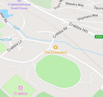 map for The Cricketers