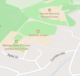 map for Rose Hill School