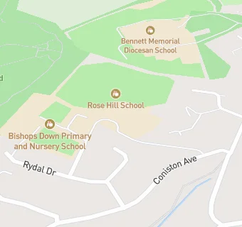 map for Rose Hill School