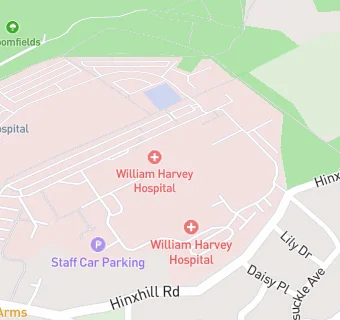 map for 2gether, William Harvey Hospital