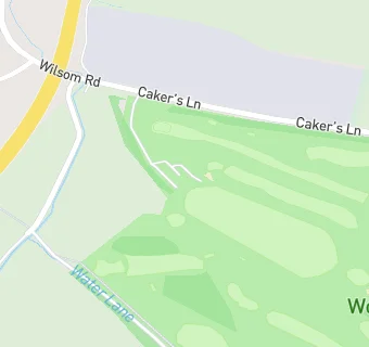 map for JF Whidborne Ltd at Worldham Park Golf Club