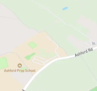 map for Ashford Friars Prep School