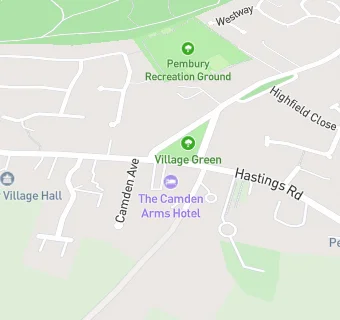 map for Camden Arms Hotel