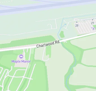 map for Charlwood House