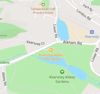 map for Kearsney Cafe