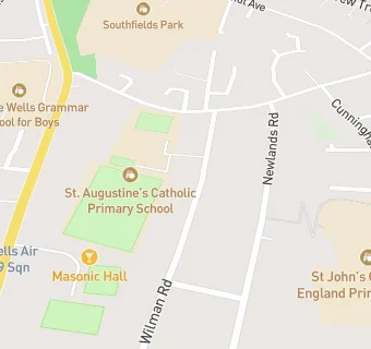 map for St Augustine's Catholic Primary School