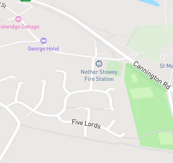 map for The Quantock Medical Centre