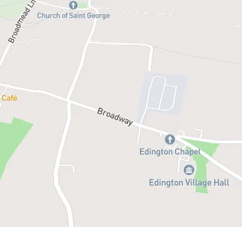 map for Edington Surgery